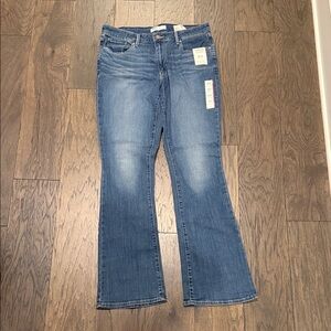 Signature by Levi Strauss Women's Wide Leg Jeans in Denim Blue